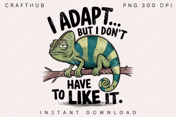 Cute Chameleon PNG | Funny Chameleon PNG | Playful Reptile Art