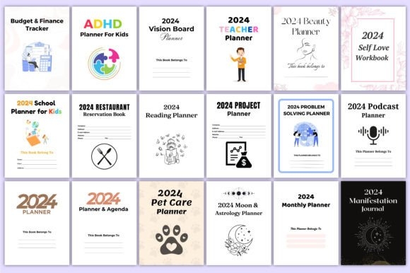 Ultimate 180+ Canva KDP Interior Bundle - Extensive & Customizable Templates