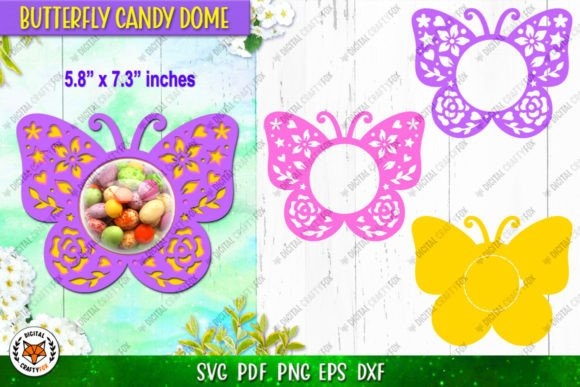 Easter Candy Dome Holder Bundle SVG - Fun & Creative Easter Craft Designs