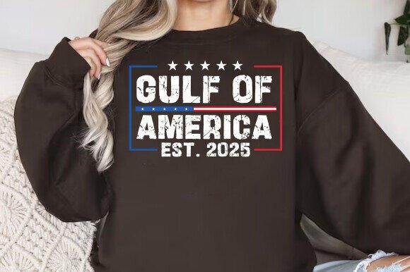 Gulf of America 2025 SVG PNG - Patriotic & Customizable Design