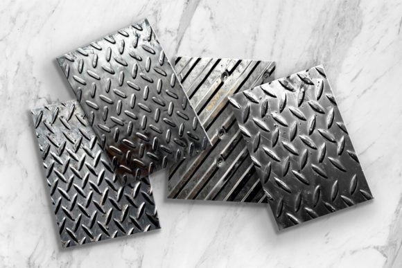 Steel Metal Plate Background Textures – Industrial & Modern Designs for Crafts & DIY Projects
