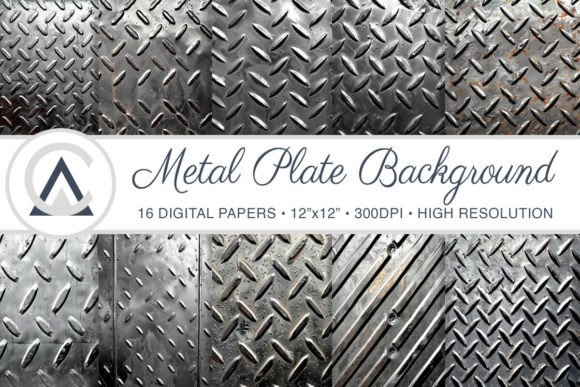 Steel Metal Plate Background Textures – Industrial & Modern Designs for Crafts & DIY Projects