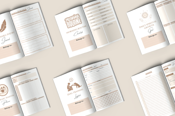120+ Canva Editable KDP Interior Templates – Easy Customization for Self-Publishing