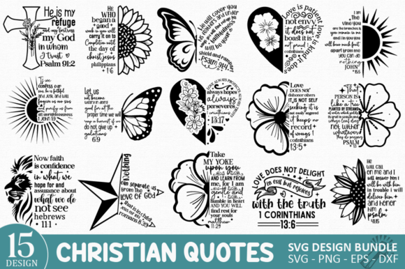 Christian SVG Bundle, Faith Bundle
