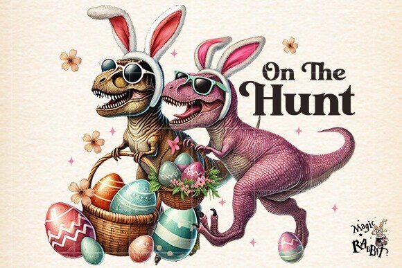 Retro Easter Sublimation Bundle PNG | Vintage Holiday Designs
