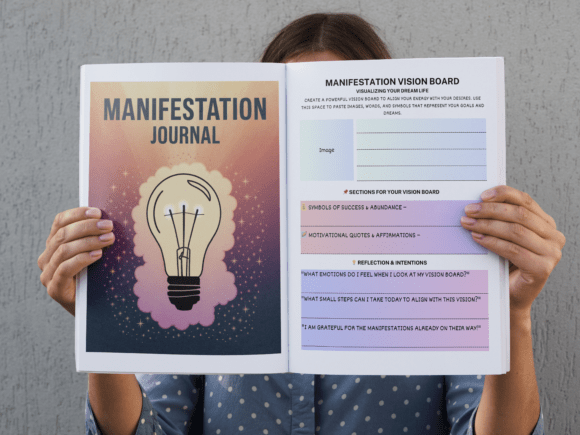 Manifestation Journal Canva Template | Customizable & Powerful Design