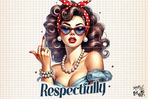 Retro Funny Sarcastic Sassy Girl Quote | Bold & Hilarious Design for Custom Gifts