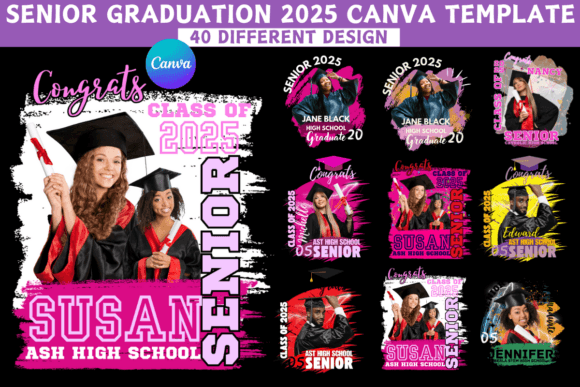 Senior Graduation 25(Required Canva Pro)
