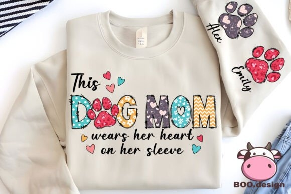 Dog Mom PNG – Mom Life PNG for Mother's Day Gifts and DIY Projects
