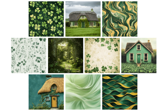 St. Patrick’s Day Backgrounds – Festive Designs for DIY Projects and Crafts