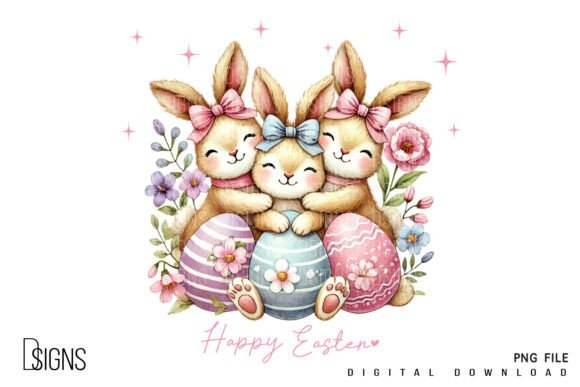 Easter Spring Animals Bundle Sublimation – Cute Designs for Custom Projects