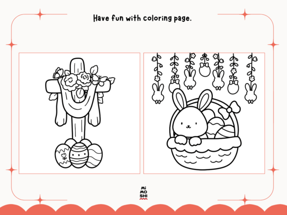 Happy Easter Coloring Pages – Fun Easter Egg Designs for Kids